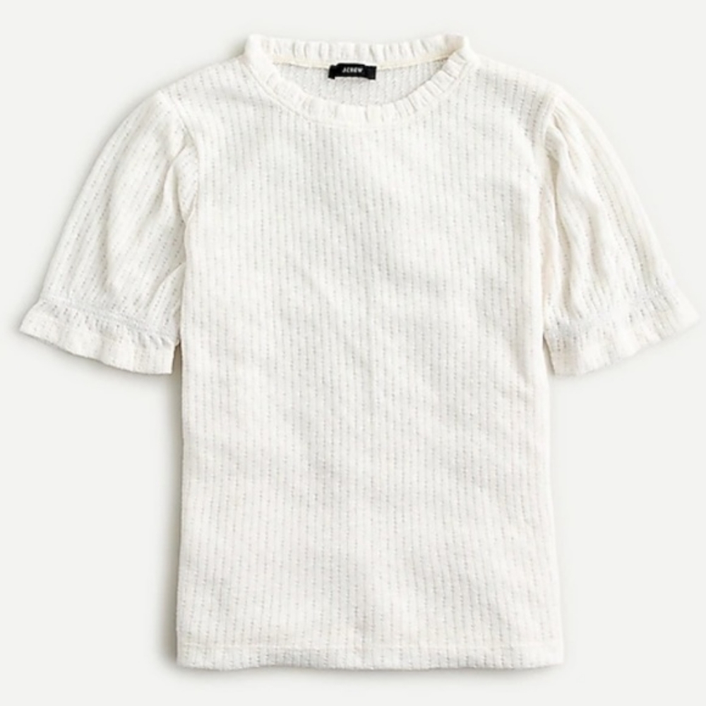 J. Crew Puff-Sleeve Top